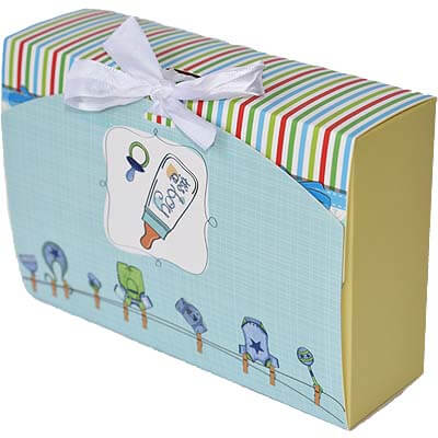 Baby Boy Announcement 15 Chocolates Gift B12CPVG31