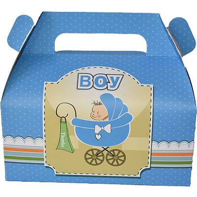 Baby Boy Announcement 14 Chocolates Gift B12CPVG33