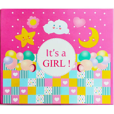 Baby Girl Announcement Toy Chocolate Big Hamper CPVG1109