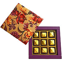 Blasta Designer Floral 9 Chocolate Gift b9ipfcr