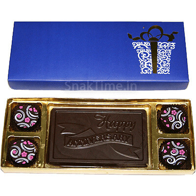 Blasta Happy Anniversary Chocolate Gift Box 120gm