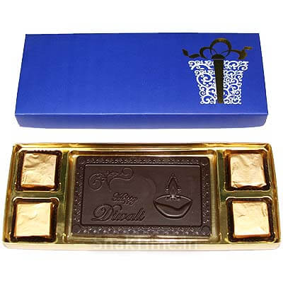 Blasta Happy Diwali 5 Chocolate Gift Box B5CPODI