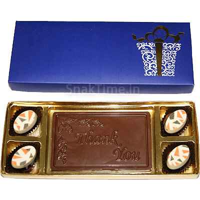 Blasta Thank You Chocolate Gift Box 120gm