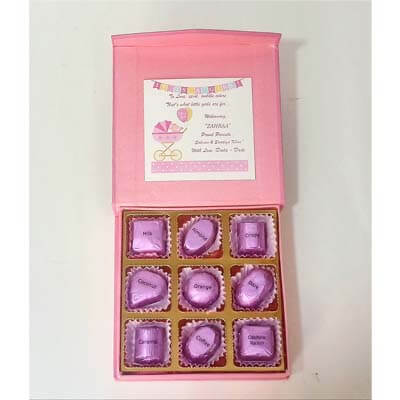 Gift Hampers For Baby Announcement Chocolate Gift India cpvg117
