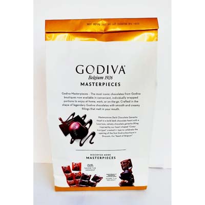 Godiva Dark Chocolate Ganache Hearts 421g 2 