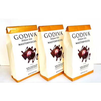 Godiva Dark Chocolate Ganache Hearts 421g 3 