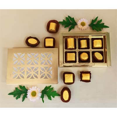 Happy Rakhi Chocolates Gift Box 6 pcs