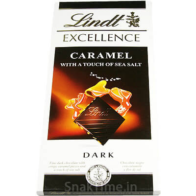 Lindt Excellence Caramel Dark Chocolate 100g