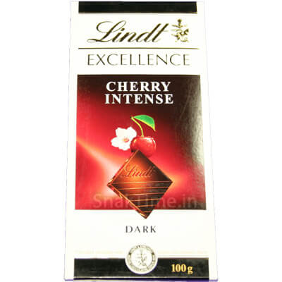 Lindt Excellence Cherry Intense Dark Chocolate 100g