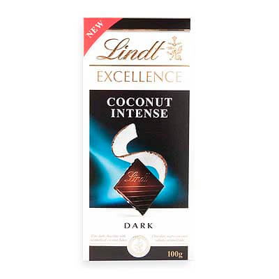 Lindt Excellence Coconut Intense Dark Chocolate 100g