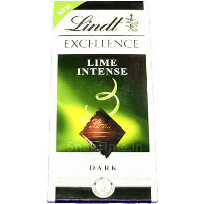 Lindt Excellence Lime Intense Dark Chocolate 100g