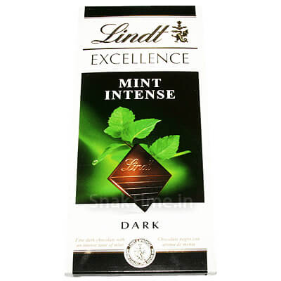 Lindt Excellence Mint Intense Dark Chocolate 100g