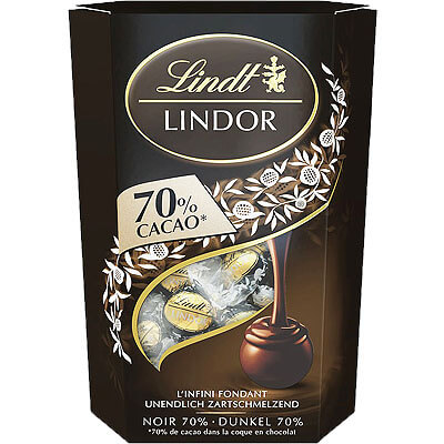 Lindt Lindor 70% Dark Truffles 200g