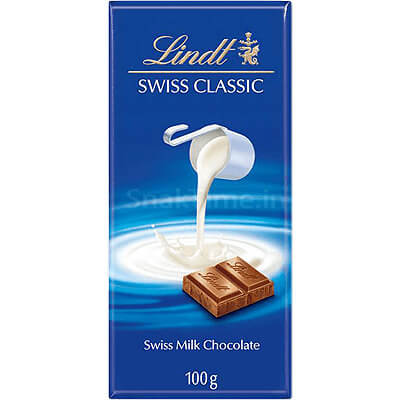 Lindt Swiss Classic Milk Chocolate 100g