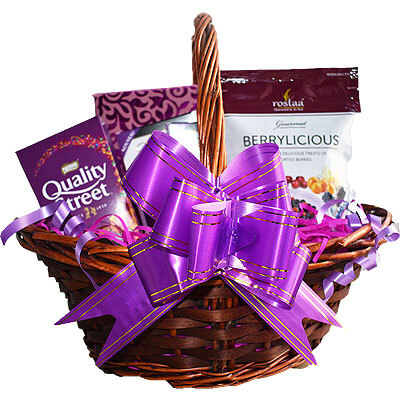 Nestle Quality Street Lindt Berry Gift Basket