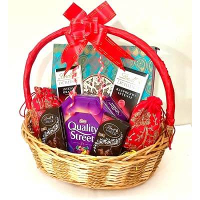 Nestle Quality Street Lindt Lindor Gift Basket