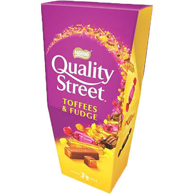 Nestle Quality Street Toffees & Fudge Carton 256g