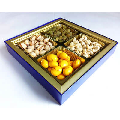 Blue Art Corporate Diwali Dry Fruit Gift STN978X8