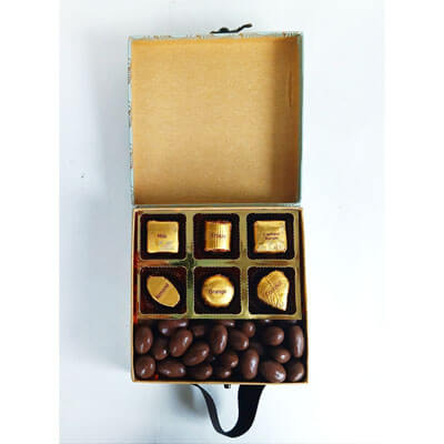 Cute Chocolate and Dryfruit Diwali Gift V6005