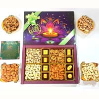 Diwali Dry Fruit Chocolate Combo Gift ST1118X12C