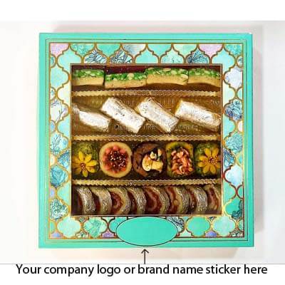 Assorted Dry Fruit Sweets Gift DLX