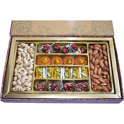 Dry Fruit Sweets Combo Gift STDFSCM83