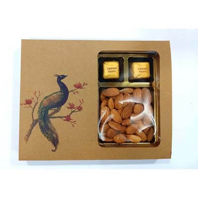 Window Corporate Diwali Dry Fruit Chocolate Combo Gift Box STN968X8C