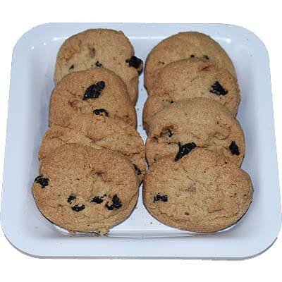 Blueberry Chocolate Chips Whole Wheat Cookies