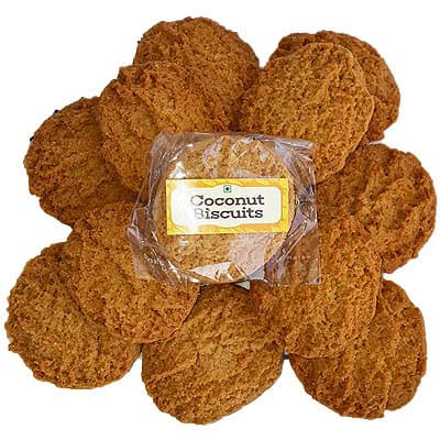 Coconut Whole Wheat Cookies