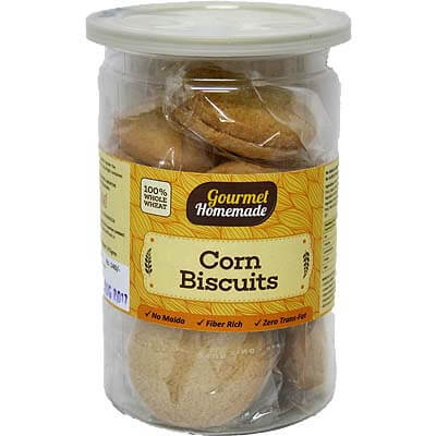 Corn Whole Wheat Cookies