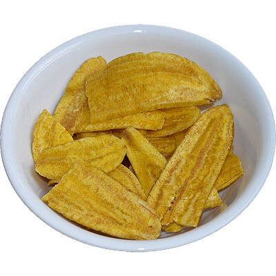 Diet Yellow Banana Chips No Salt