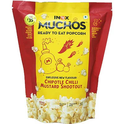 Inox Muchos Chipotle Chilli Mustard Shootout Popcorns