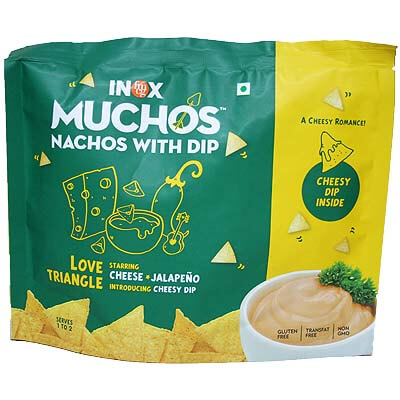 Inox Muchos Love Triangle Nachos With Dip