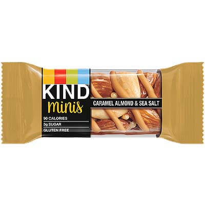 Kind Minis Caramel Almond Sea Salt 20g