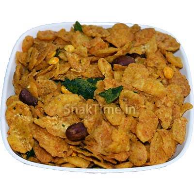 Roasted Makai Chivda