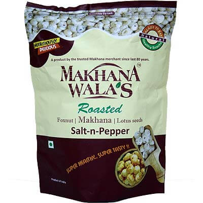 Roasted Salt & Pepper Makhana Lotus Seeds Foxnut