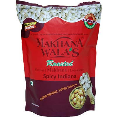 Roasted Spicy Indiana Makhana Lotus Seeds Foxnut