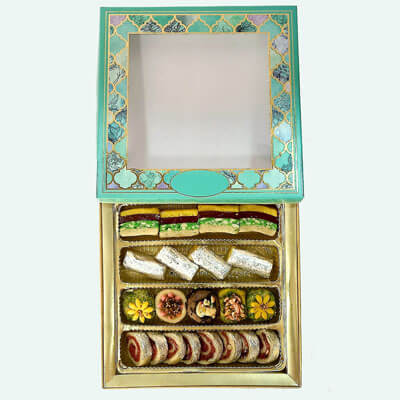 Assorted Dry Fruit Sweets Gift DLX