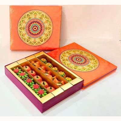Diwali Sweet Golden Box 500g