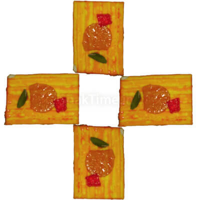 Mango Chocolate Biscuit